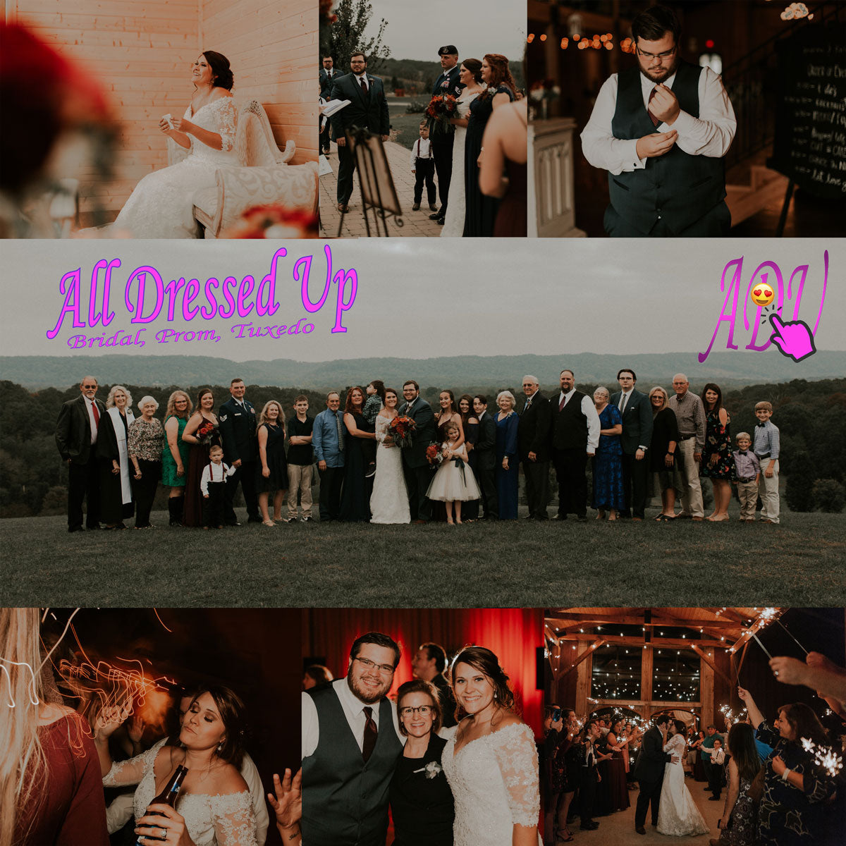 Andrew and Kaleigh Branham at Howe Farms w/ All Dressed Up Chattanooga, TN | Christan C. George Photography