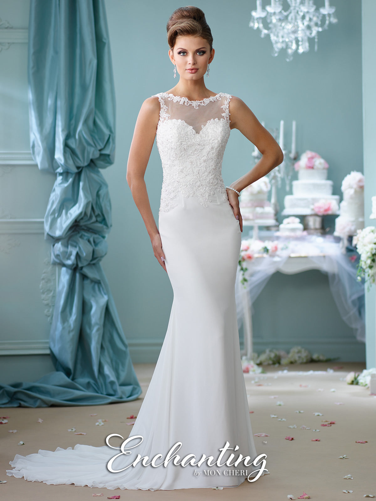 Last Dress In Store; Size: 14, Color: Ivory | Enchanting - 116143 - Cheron's Bridal & All Dressed Up Prom - 14 - Wedding Gowns Dresses Chattanooga Hixson Shops Boutiques Tennessee TN Georgia GA MSRP Lowest Prices Sale Discount