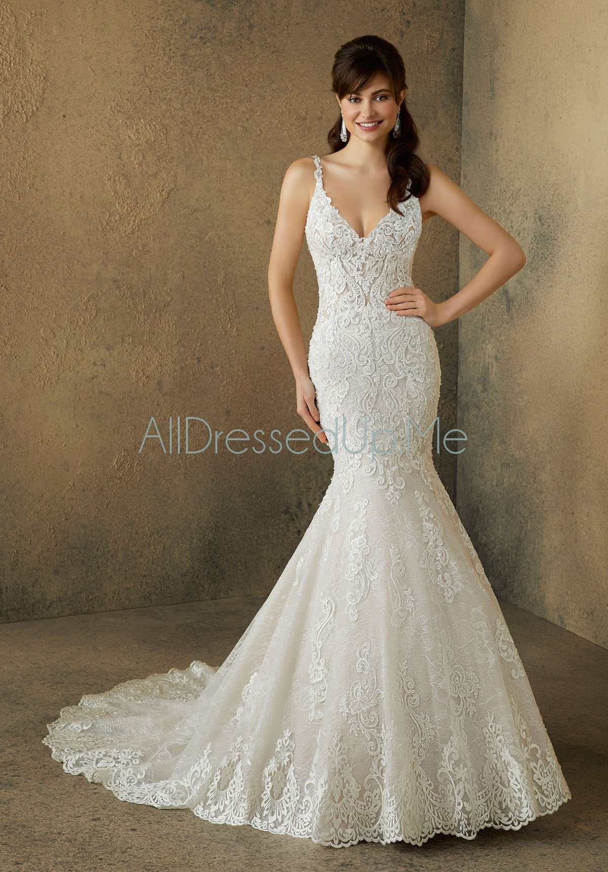 Morilee - Renee - 2093 - Cheron's Bridal, Wedding Gown - Morilee Line - - Wedding Gowns Dresses Chattanooga Hixson Shops Boutiques Tennessee TN Georgia GA MSRP Lowest Prices Sale Discount