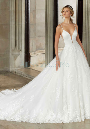 Morilee - Suki - 2125 - 2125W - Cheron's Bridal, Wedding Gown - Morilee Line - - Wedding Gowns Dresses Chattanooga Hixson Shops Boutiques Tennessee TN Georgia GA MSRP Lowest Prices Sale Discount