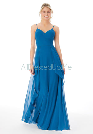 Last Dress In Store; Size: 6 Color: Cornflower | Morilee Bridesmaids - 21689