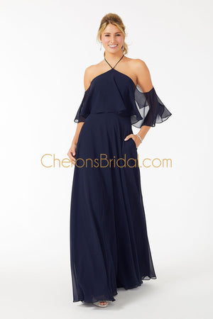 Last Dress In Store; Size 10, Color: Navy | Morilee Bridesmaids - 21706