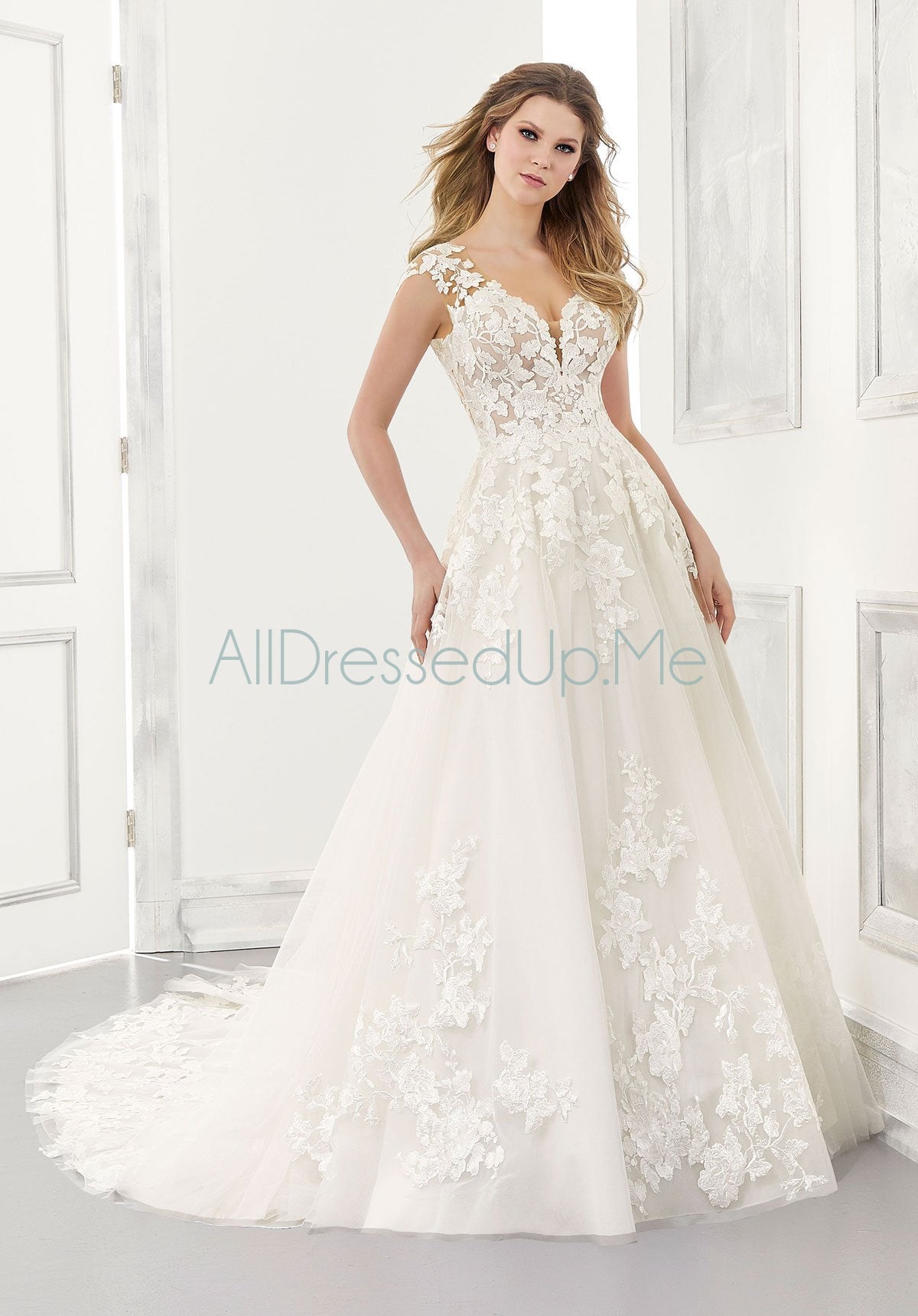 Morilee - Agatha - 2173 - Cheron's Bridal, Wedding Gown - Morilee Line - - Wedding Gowns Dresses Chattanooga Hixson Shops Boutiques Tennessee TN Georgia GA MSRP Lowest Prices Sale Discount