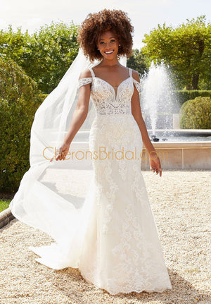 Morilee - 2305 - Beatrix - Cheron's Bridal, Wedding Gown - Morilee Line - - Wedding Gowns Dresses Chattanooga Hixson Shops Boutiques Tennessee TN Georgia GA MSRP Lowest Prices Sale Discount