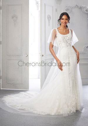 Morilee - 2369 - Carine - Cheron's Bridal, Wedding Gown - Morilee Line - - Wedding Gowns Dresses Chattanooga Hixson Shops Boutiques Tennessee TN Georgia GA MSRP Lowest Prices Sale Discount