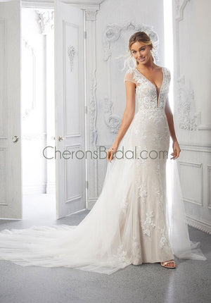 Morilee - 2371 - Chiara - Cheron's Bridal, Wedding Gown - Morilee Line - - Wedding Gowns Dresses Chattanooga Hixson Shops Boutiques Tennessee TN Georgia GA MSRP Lowest Prices Sale Discount