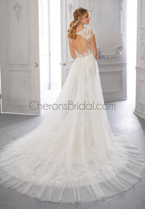 Morilee - 2371 - Chiara - Cheron's Bridal, Wedding Gown - Morilee Line - - Wedding Gowns Dresses Chattanooga Hixson Shops Boutiques Tennessee TN Georgia GA MSRP Lowest Prices Sale Discount