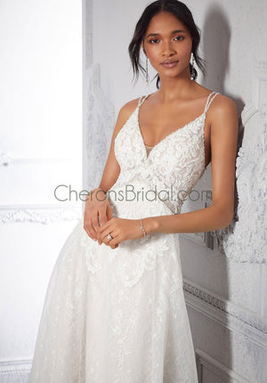 Morilee - 2377 - Claire - Cheron's Bridal, Wedding Gown - Morilee Line - - Wedding Gowns Dresses Chattanooga Hixson Shops Boutiques Tennessee TN Georgia GA MSRP Lowest Prices Sale Discount