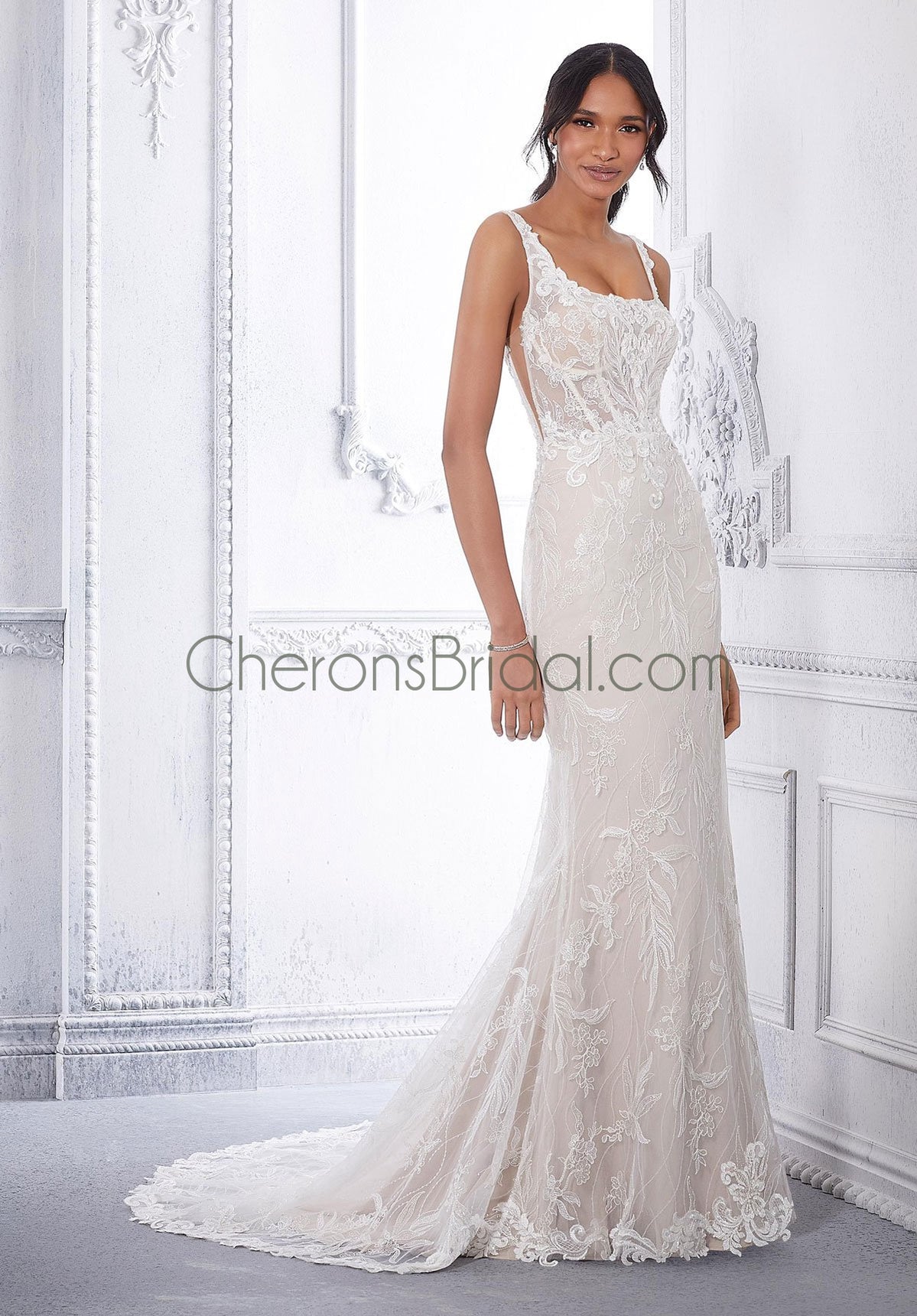 Morilee - 2382 - Clarita - Cheron's Bridal, Wedding Gown - Morilee Line - - Wedding Gowns Dresses Chattanooga Hixson Shops Boutiques Tennessee TN Georgia GA MSRP Lowest Prices Sale Discount