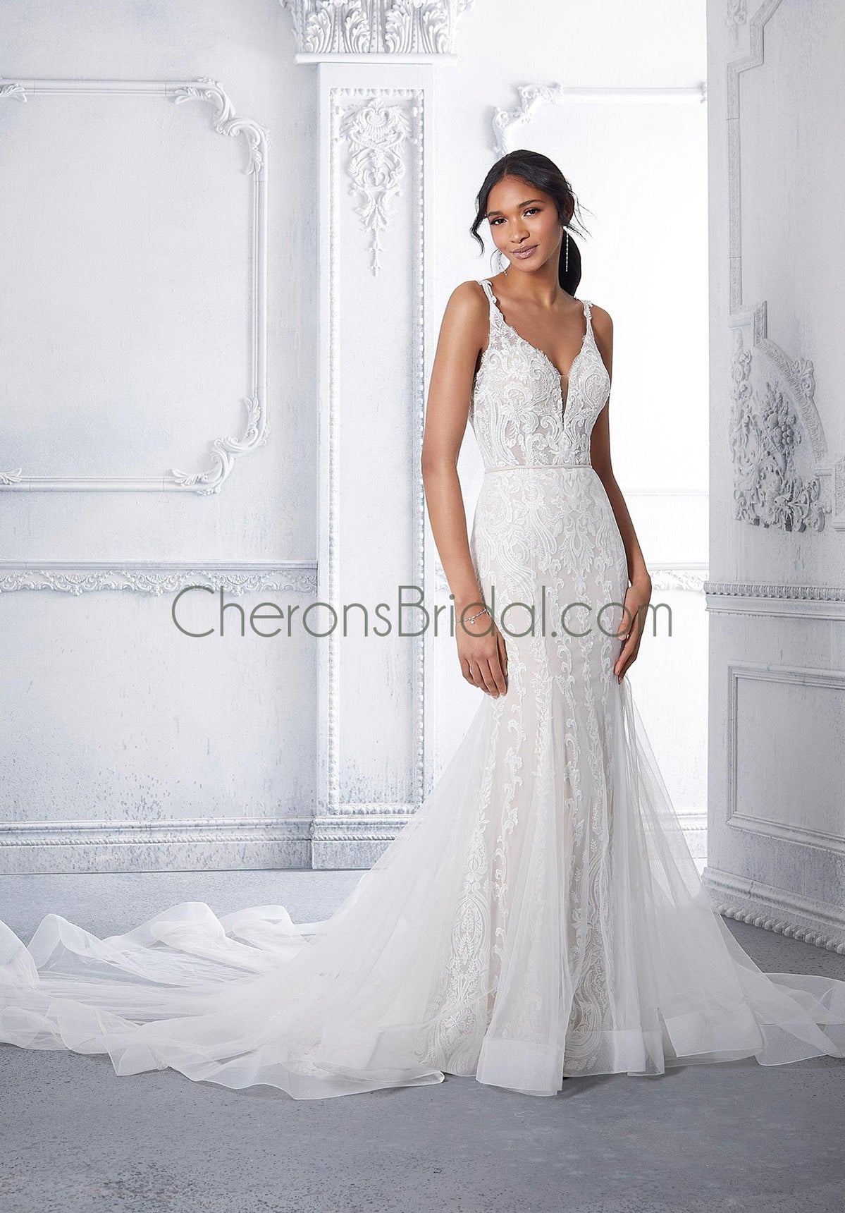 Morilee - 2385 - Carmen - Cheron's Bridal, Wedding Gown - Morilee Line - - Wedding Gowns Dresses Chattanooga Hixson Shops Boutiques Tennessee TN Georgia GA MSRP Lowest Prices Sale Discount