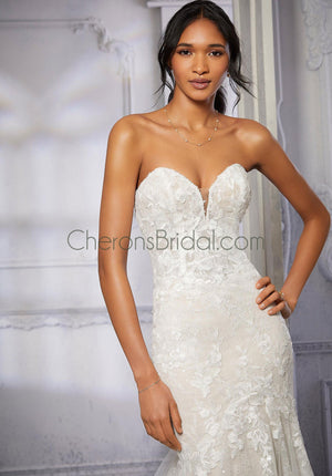 Morilee - 2386 - Circe - Cheron's Bridal, Wedding Gown - Morilee Line - - Wedding Gowns Dresses Chattanooga Hixson Shops Boutiques Tennessee TN Georgia GA MSRP Lowest Prices Sale Discount