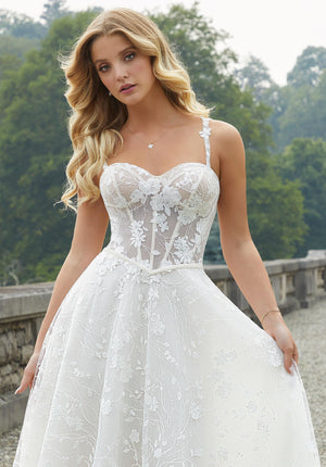 Morilee - 2402 - Dahlia - Cheron's Bridal, Wedding Gown - Morilee Line - - Wedding Gowns Dresses Chattanooga Hixson Shops Boutiques Tennessee TN Georgia GA MSRP Lowest Prices Sale Discount