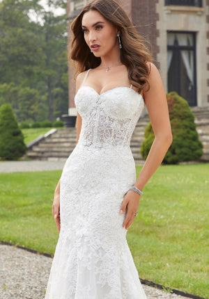 Morilee - 2411 - Diana - Cheron's Bridal, Wedding Gown - Morilee Line - - Wedding Gowns Dresses Chattanooga Hixson Shops Boutiques Tennessee TN Georgia GA MSRP Lowest Prices Sale Discount