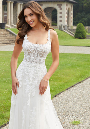 Morilee - 2416 - Desdemona - Cheron's Bridal, Wedding Gown - Morilee Line - - Wedding Gowns Dresses Chattanooga Hixson Shops Boutiques Tennessee TN Georgia GA MSRP Lowest Prices Sale Discount