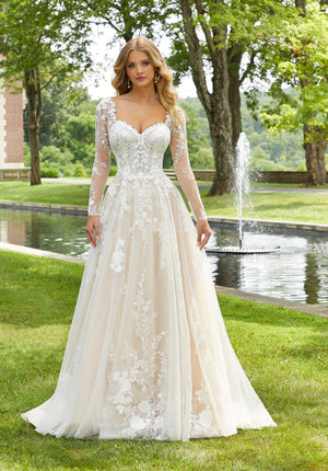 Morilee - 2420 - Drucilla - Cheron's Bridal, Wedding Gown - Morilee Line - - Wedding Gowns Dresses Chattanooga Hixson Shops Boutiques Tennessee TN Georgia GA MSRP Lowest Prices Sale Discount