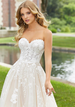 Morilee - 2420 - Drucilla - Cheron's Bridal, Wedding Gown - Morilee Line - - Wedding Gowns Dresses Chattanooga Hixson Shops Boutiques Tennessee TN Georgia GA MSRP Lowest Prices Sale Discount