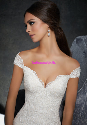 Blu - 5616 - Kinley - Cheron's Bridal, Wedding Gown - Morilee Blu - - Wedding Gowns Dresses Chattanooga Hixson Shops Boutiques Tennessee TN Georgia GA MSRP Lowest Prices Sale Discount