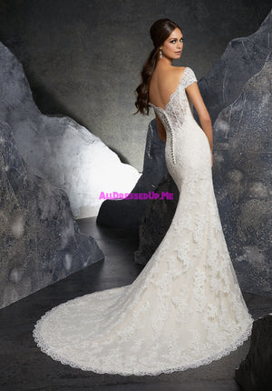 Blu - 5616 - Kinley - Cheron's Bridal, Wedding Gown - Morilee Blu - - Wedding Gowns Dresses Chattanooga Hixson Shops Boutiques Tennessee TN Georgia GA MSRP Lowest Prices Sale Discount