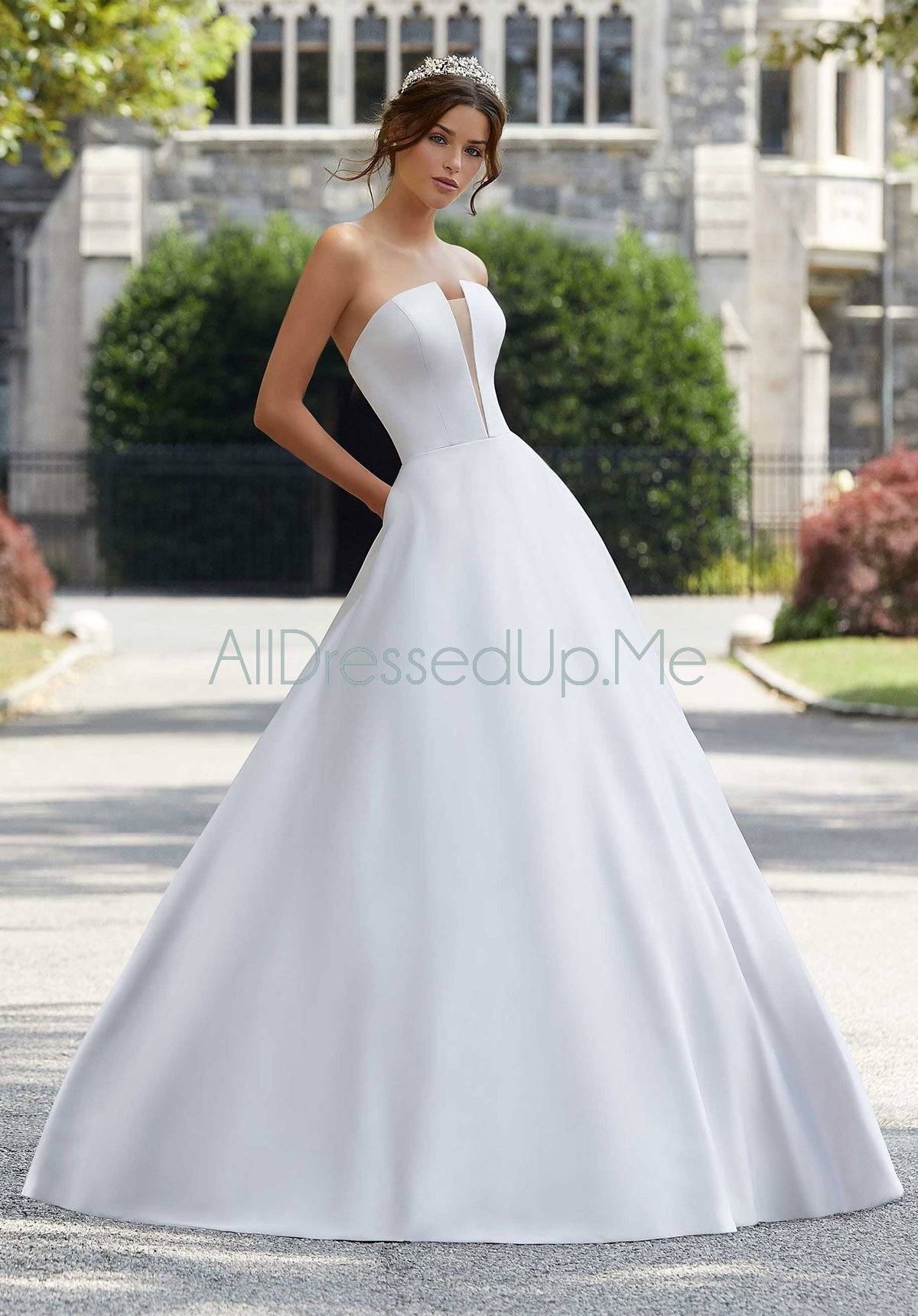 Blu - Shelby - 5807 - Cheron's Bridal, Wedding Gown - Morilee Blu - - Wedding Gowns Dresses Chattanooga Hixson Shops Boutiques Tennessee TN Georgia GA MSRP Lowest Prices Sale Discount