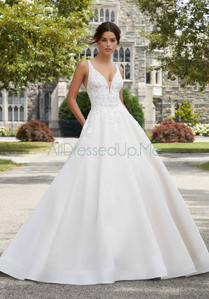 Blu - Sabrina - 5809 - Cheron's Bridal, Wedding Gown - Morilee Blu - - Wedding Gowns Dresses Chattanooga Hixson Shops Boutiques Tennessee TN Georgia GA MSRP Lowest Prices Sale Discount