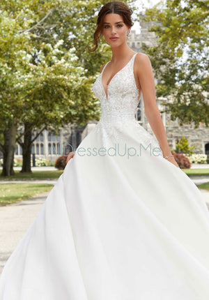 Blu - Sabrina - 5809 - Cheron's Bridal, Wedding Gown - Morilee Blu - - Wedding Gowns Dresses Chattanooga Hixson Shops Boutiques Tennessee TN Georgia GA MSRP Lowest Prices Sale Discount