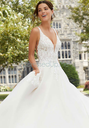 Blu - Sabrina - 5809 - Cheron's Bridal, Wedding Gown - Morilee Blu - - Wedding Gowns Dresses Chattanooga Hixson Shops Boutiques Tennessee TN Georgia GA MSRP Lowest Prices Sale Discount