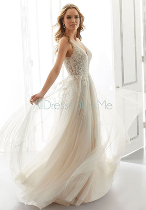 Blu - Amanda - 5864 - Cheron's Bridal, Wedding Gown - Morilee Blu - - Wedding Gowns Dresses Chattanooga Hixson Shops Boutiques Tennessee TN Georgia GA MSRP Lowest Prices Sale Discount