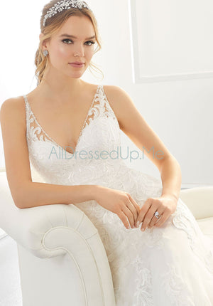 Blu - Asya - 5869 - 5869W - Cheron's Bridal, Wedding Gown - Morilee Blu - - Wedding Gowns Dresses Chattanooga Hixson Shops Boutiques Tennessee TN Georgia GA MSRP Lowest Prices Sale Discount