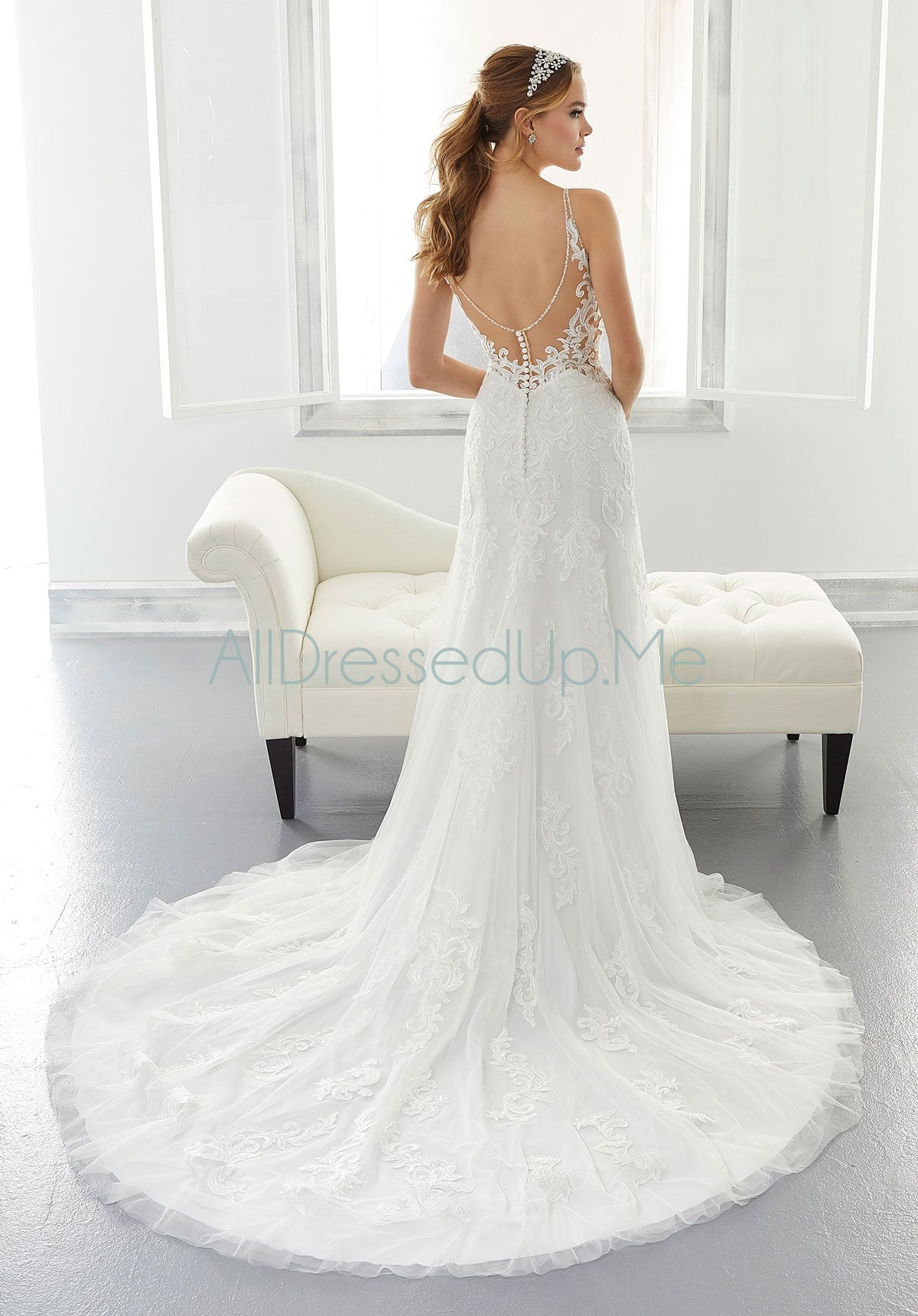 Blu - Asya - 5869 - 5869W - Cheron's Bridal, Wedding Gown - Morilee Blu - - Wedding Gowns Dresses Chattanooga Hixson Shops Boutiques Tennessee TN Georgia GA MSRP Lowest Prices Sale Discount