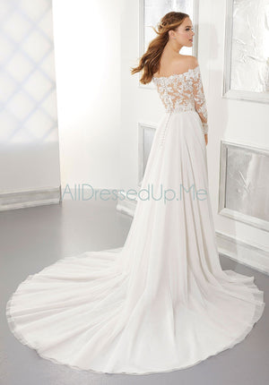 Blu - Ashley - 5877 - Cheron's Bridal, Wedding Gown - Morilee Blu - - Wedding Gowns Dresses Chattanooga Hixson Shops Boutiques Tennessee TN Georgia GA MSRP Lowest Prices Sale Discount