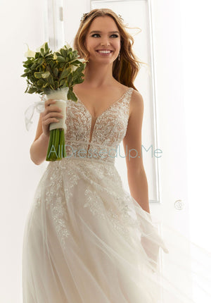 Blu - Angela - 5879 - 5879W - Cheron's Bridal, Wedding Gown - Morilee Blu - - Wedding Gowns Dresses Chattanooga Hixson Shops Boutiques Tennessee TN Georgia GA MSRP Lowest Prices Sale Discount