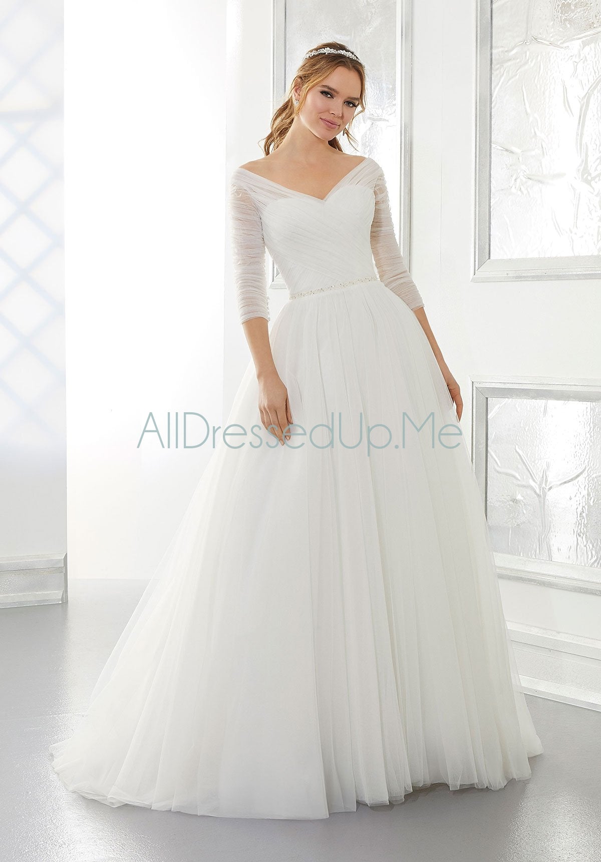 Blu - Amelia - 5880 - Cheron's Bridal, Wedding Gown - Morilee Blu - - Wedding Gowns Dresses Chattanooga Hixson Shops Boutiques Tennessee TN Georgia GA MSRP Lowest Prices Sale Discount