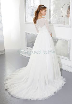 Blu - Amelia - 5880 - Cheron's Bridal, Wedding Gown - Morilee Blu - - Wedding Gowns Dresses Chattanooga Hixson Shops Boutiques Tennessee TN Georgia GA MSRP Lowest Prices Sale Discount