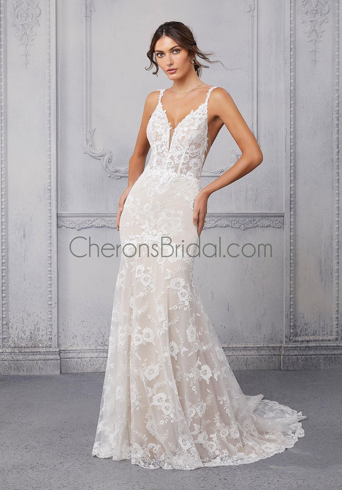 Blu - 5911 - Cecily - Cheron's Bridal, Wedding Gown - Morilee Blu - - Wedding Gowns Dresses Chattanooga Hixson Shops Boutiques Tennessee TN Georgia GA MSRP Lowest Prices Sale Discount