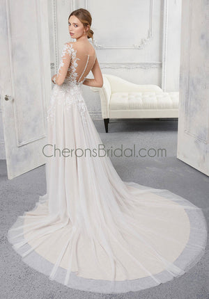 Blu - 5912 - Colleen - Cheron's Bridal, Wedding Gown - Morilee Blu - - Wedding Gowns Dresses Chattanooga Hixson Shops Boutiques Tennessee TN Georgia GA MSRP Lowest Prices Sale Discount