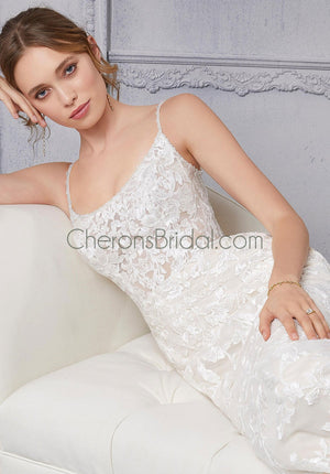 Blu - 5914 - Claudine - Cheron's Bridal, Wedding Gown - Morilee Blu - - Wedding Gowns Dresses Chattanooga Hixson Shops Boutiques Tennessee TN Georgia GA MSRP Lowest Prices Sale Discount