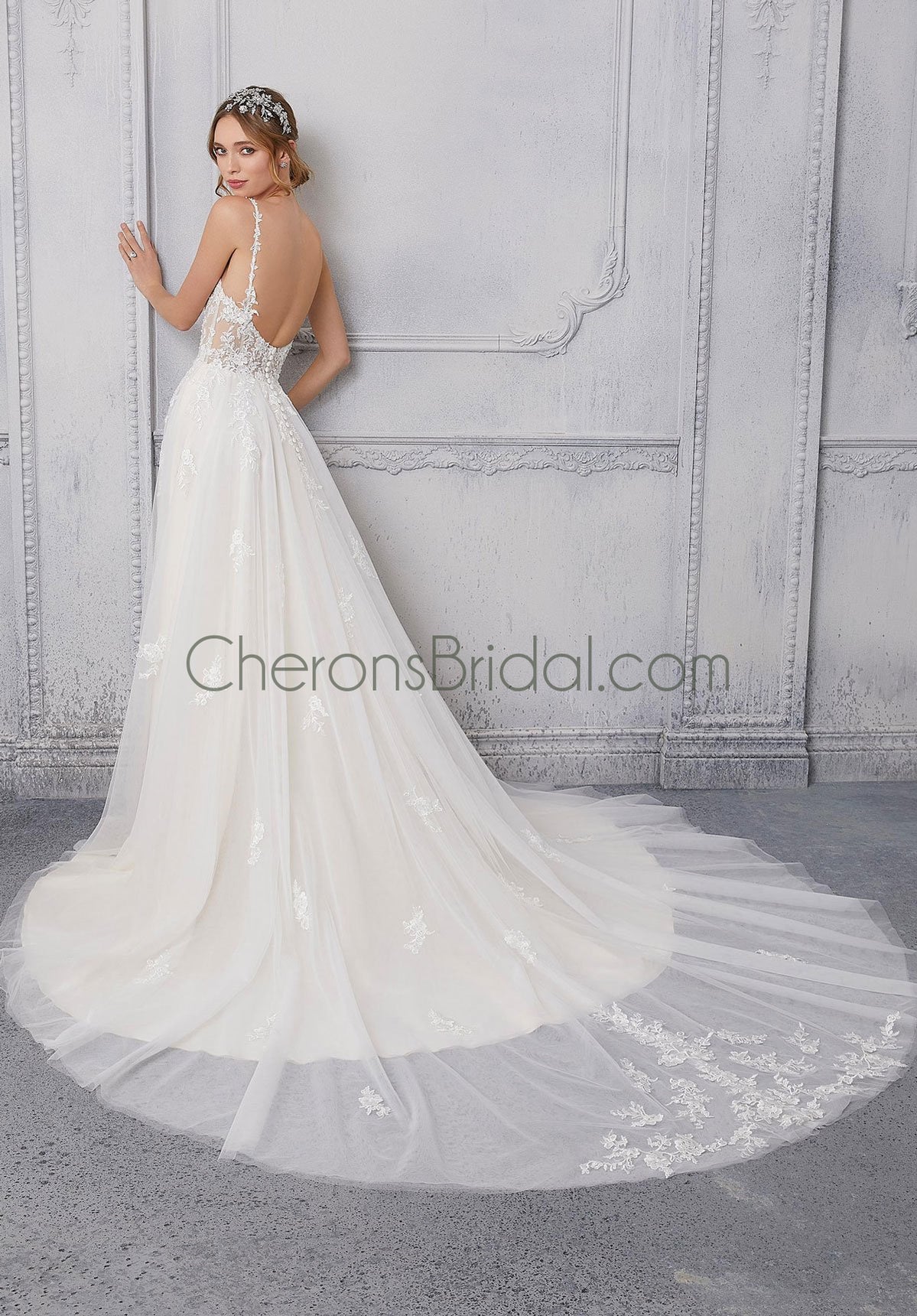 Blu - 5915 - Cipriana - Cheron's Bridal, Wedding Gown - Morilee Blu - - Wedding Gowns Dresses Chattanooga Hixson Shops Boutiques Tennessee TN Georgia GA MSRP Lowest Prices Sale Discount