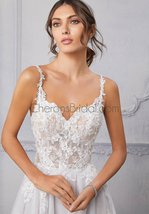 Blu - 5915 - Cipriana - Cheron's Bridal, Wedding Gown - Morilee Blu - - Wedding Gowns Dresses Chattanooga Hixson Shops Boutiques Tennessee TN Georgia GA MSRP Lowest Prices Sale Discount