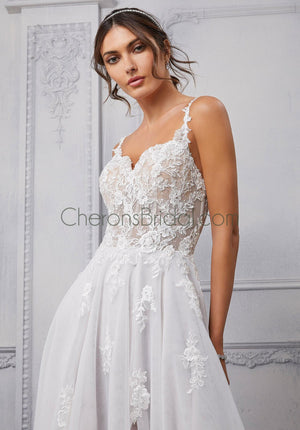 Blu - 5915 - Cipriana - Cheron's Bridal, Wedding Gown - Morilee Blu - - Wedding Gowns Dresses Chattanooga Hixson Shops Boutiques Tennessee TN Georgia GA MSRP Lowest Prices Sale Discount