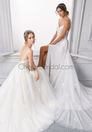 Blu - 5915 - Cipriana - Cheron's Bridal, Wedding Gown - Morilee Blu - - Wedding Gowns Dresses Chattanooga Hixson Shops Boutiques Tennessee TN Georgia GA MSRP Lowest Prices Sale Discount