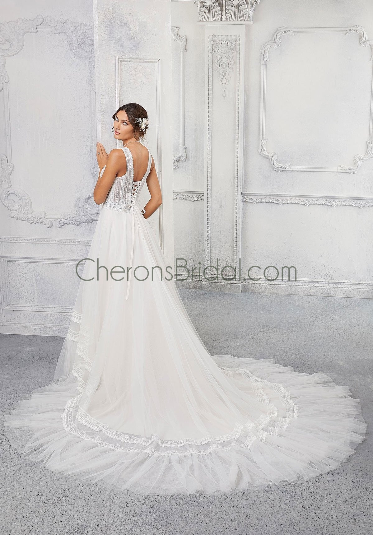 Blu - 5916 - Clara - Cheron's Bridal, Wedding Gown - Morilee Blu - - Wedding Gowns Dresses Chattanooga Hixson Shops Boutiques Tennessee TN Georgia GA MSRP Lowest Prices Sale Discount