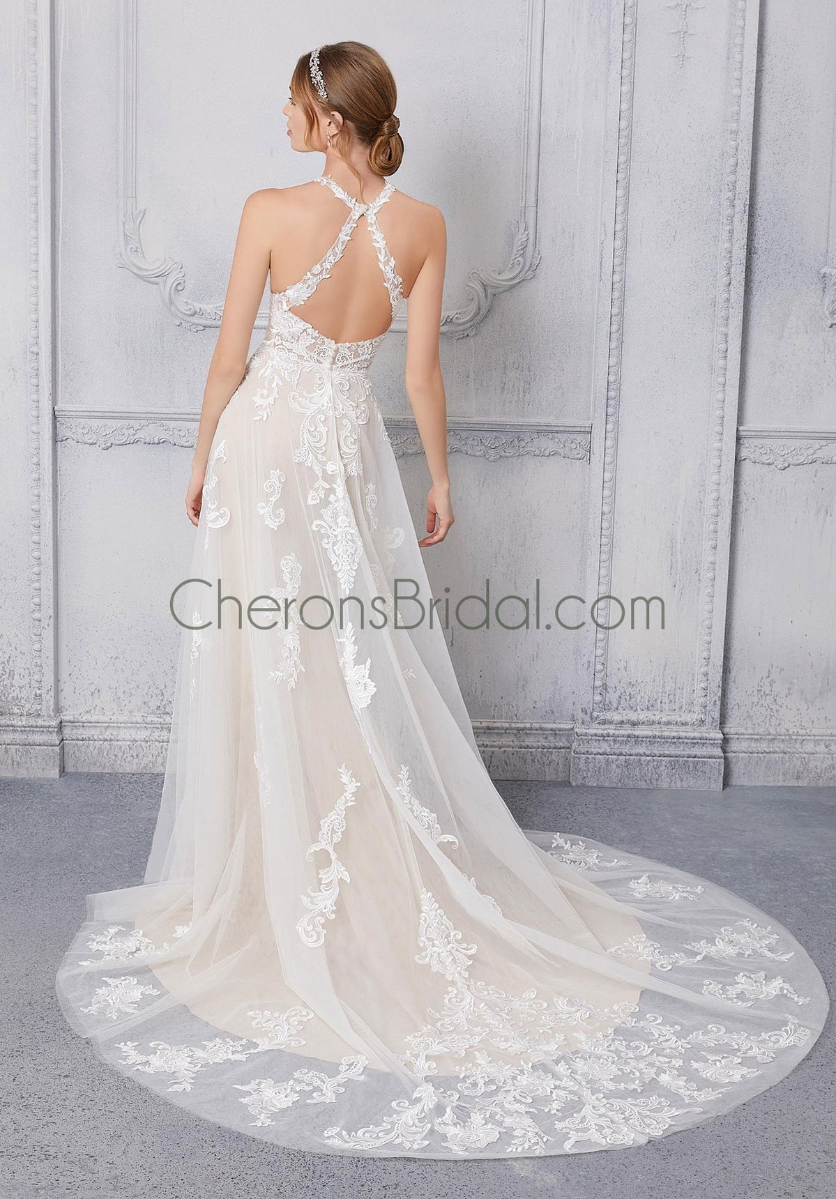 Blu - 5917 - Cressida - Cheron's Bridal, Wedding Gown - Morilee Blu - - Wedding Gowns Dresses Chattanooga Hixson Shops Boutiques Tennessee TN Georgia GA MSRP Lowest Prices Sale Discount