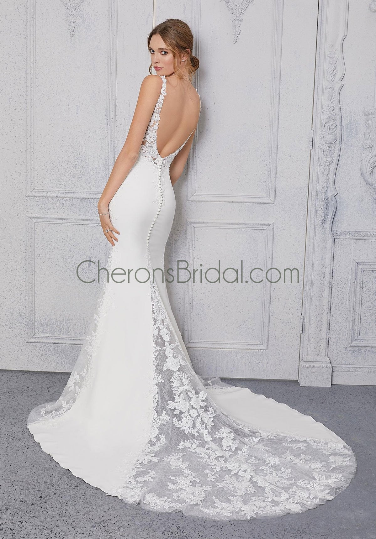 Blu - 5919 - Carrie - Cheron's Bridal, Wedding Gown - Morilee Blu - - Wedding Gowns Dresses Chattanooga Hixson Shops Boutiques Tennessee TN Georgia GA MSRP Lowest Prices Sale Discount