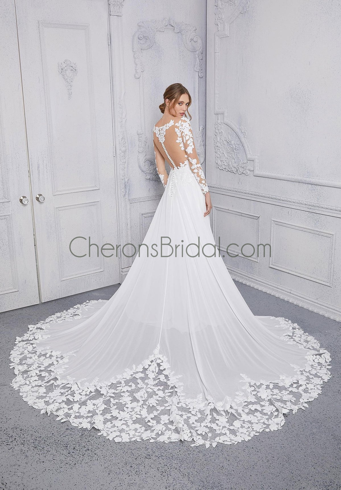 Blu - 5921 - Coraline - Cheron's Bridal, Wedding Gown - Morilee Blu - - Wedding Gowns Dresses Chattanooga Hixson Shops Boutiques Tennessee TN Georgia GA MSRP Lowest Prices Sale Discount