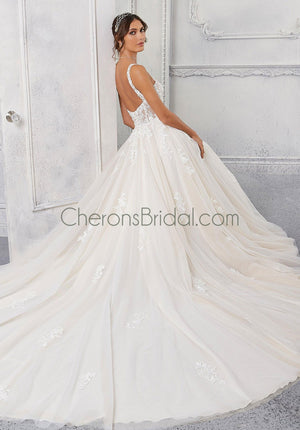 Blu - 5923 - Cassandra - Cheron's Bridal, Wedding Gown - Morilee Blu - - Wedding Gowns Dresses Chattanooga Hixson Shops Boutiques Tennessee TN Georgia GA MSRP Lowest Prices Sale Discount