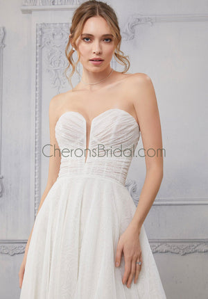 Blu - 5928 - Charlize - Cheron's Bridal, Wedding Gown - Morilee Blu - - Wedding Gowns Dresses Chattanooga Hixson Shops Boutiques Tennessee TN Georgia GA MSRP Lowest Prices Sale Discount