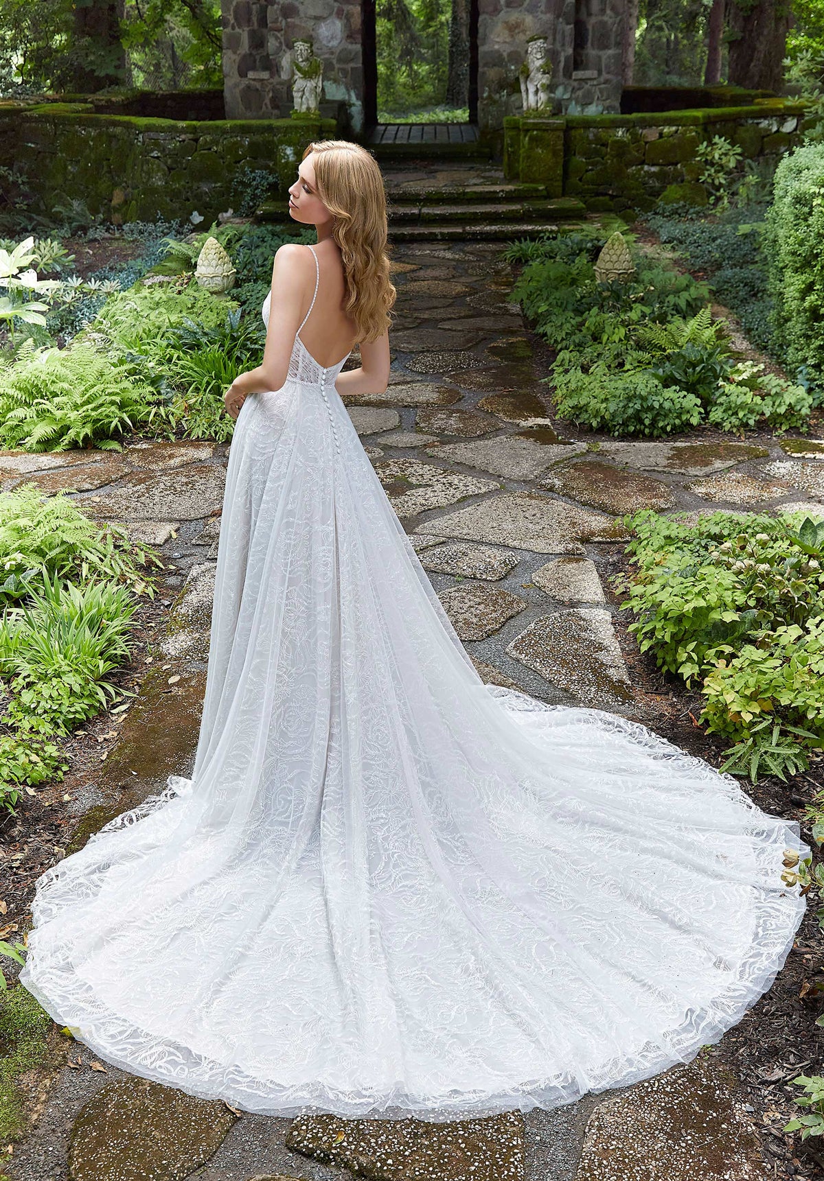 Blu - 5943 - Diondra - Cheron's Bridal, Wedding Gown - Morilee Blu - - Wedding Gowns Dresses Chattanooga Hixson Shops Boutiques Tennessee TN Georgia GA MSRP Lowest Prices Sale Discount