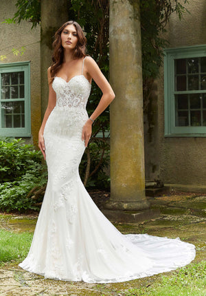 Blu - 5948 - Drea - Cheron's Bridal, Wedding Gown - Morilee Blu - - Wedding Gowns Dresses Chattanooga Hixson Shops Boutiques Tennessee TN Georgia GA MSRP Lowest Prices Sale Discount