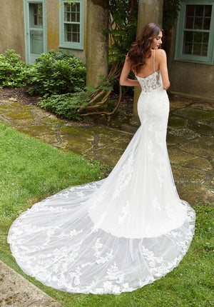 Blu - 5948 - Drea - Cheron's Bridal, Wedding Gown - Morilee Blu - - Wedding Gowns Dresses Chattanooga Hixson Shops Boutiques Tennessee TN Georgia GA MSRP Lowest Prices Sale Discount