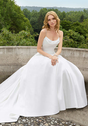 Blu - 5950 - Delaney - Cheron's Bridal, Wedding Gown - Morilee Blu - - Wedding Gowns Dresses Chattanooga Hixson Shops Boutiques Tennessee TN Georgia GA MSRP Lowest Prices Sale Discount